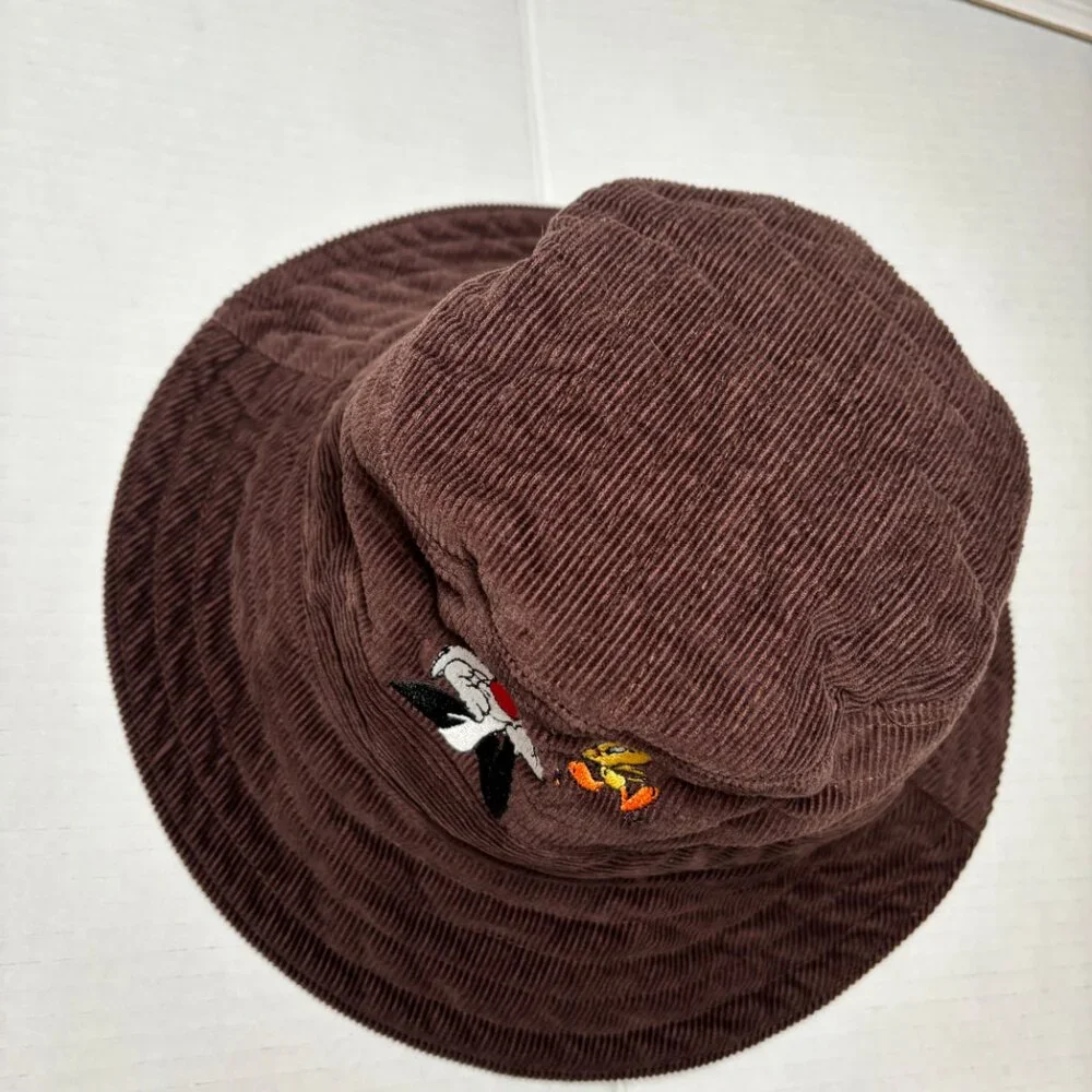 Vintage Corduroy Warner Bros. Adult Bucket Hat - Picture 4 of 5